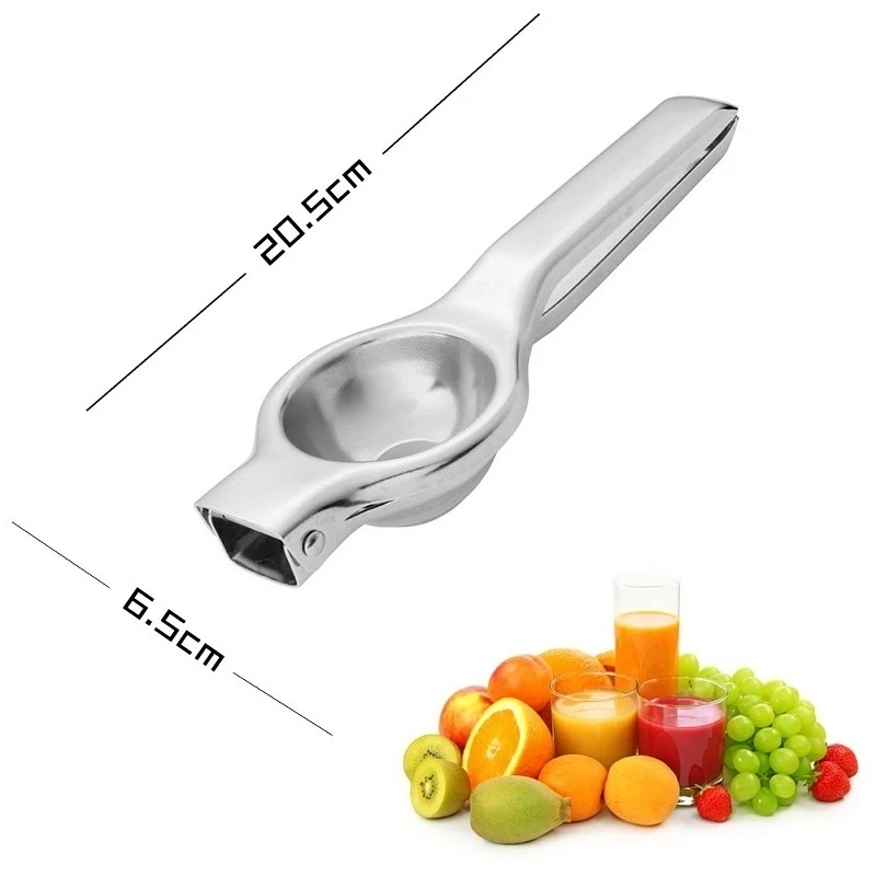 WONDERFUL Kitchen Tool Accessories Manual Citrus Press Juicer Stainless Steel Metal Fruit Squeezer Orange Lemon Juicer