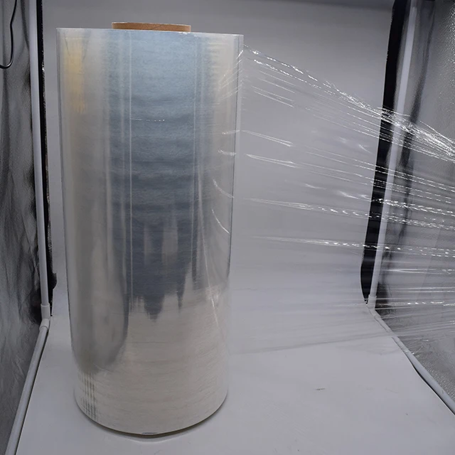 Factory Cast Plastic Packaging Pallet Stretch Wrapping PE Transparent Shrink Wrap
