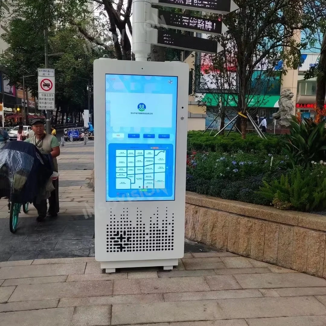 Высокая яркость 4000nits Открытый lcd digital signage