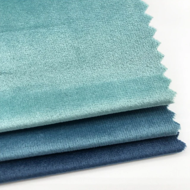 100% Polyester Home Textile Fabric Holland Velvet Sofa Fabric