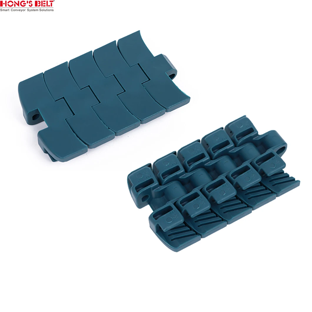 Hongsbelt High Quality  HS-1060A-N-TAB Straight Running Table Top Chain