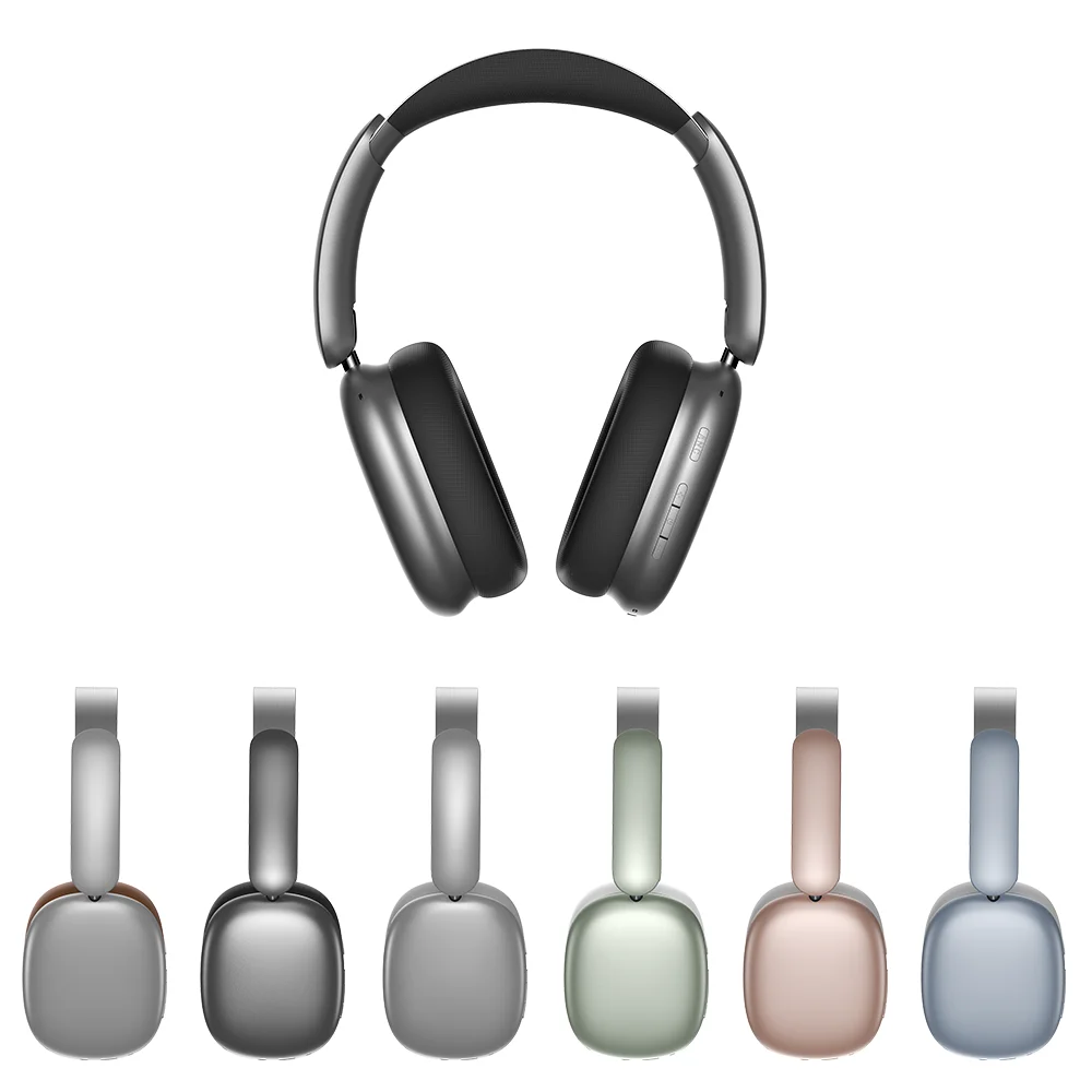 Air Wireless Pod s Max High Quality Headphone with Strong Bass Subwoofer Type-C USB Connector Stereo Channel Gaming Affordable