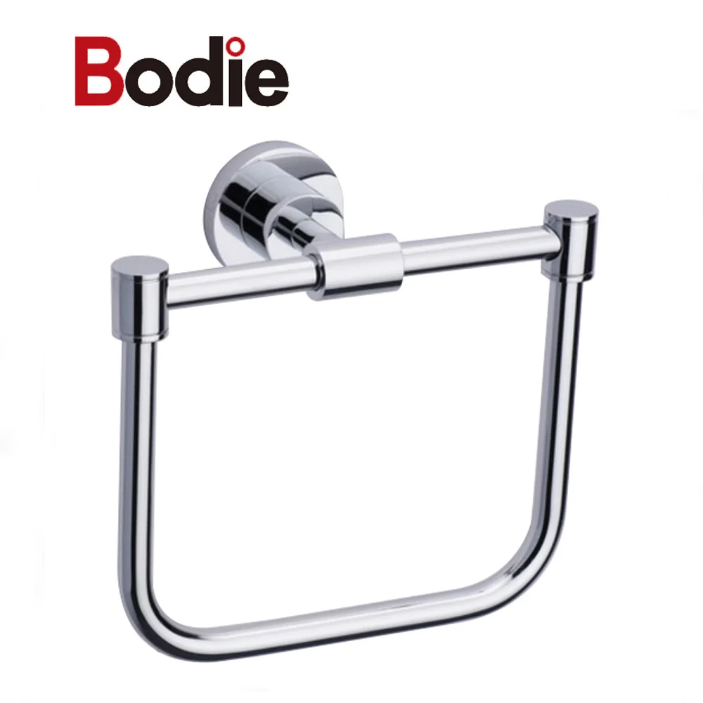 Bathroom Accessories Set Cheap Brass Chromed Double Robe Hook