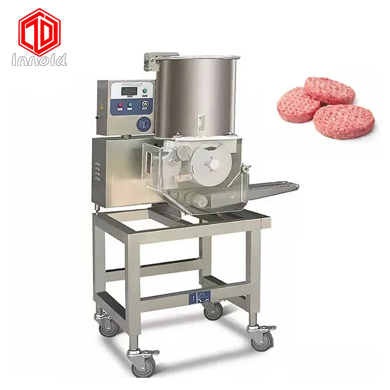 Electric Burger Chicken Nuggets Forming Meat Patty Making Machine