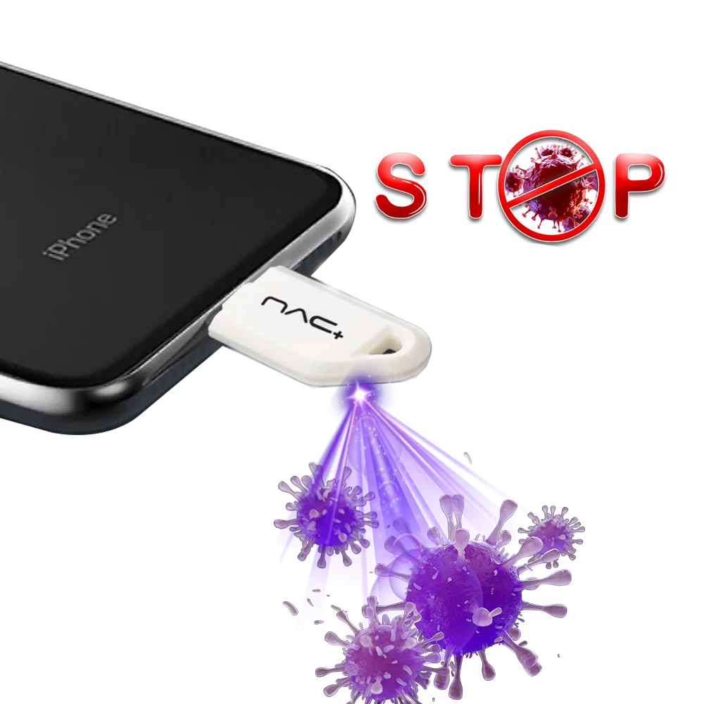 Мини Портативная дезинфекция USB интерфейс УФ стерилизатор лампа для сотового