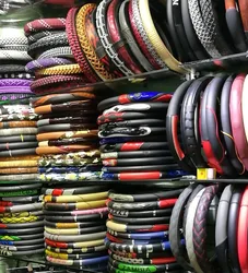 Silicone steering wheel cover, environmentally friendly and tasteless, with various LOGO and car LOGO