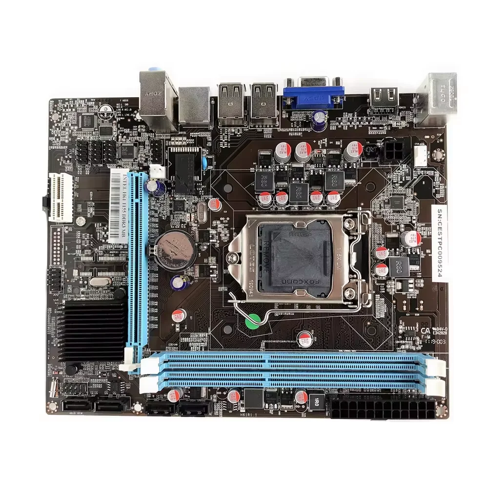 OEM Computer motherboard 1156 pin P55 desktop computer motherboard DDR3 memory support i3 530 i5 750 660 CPU