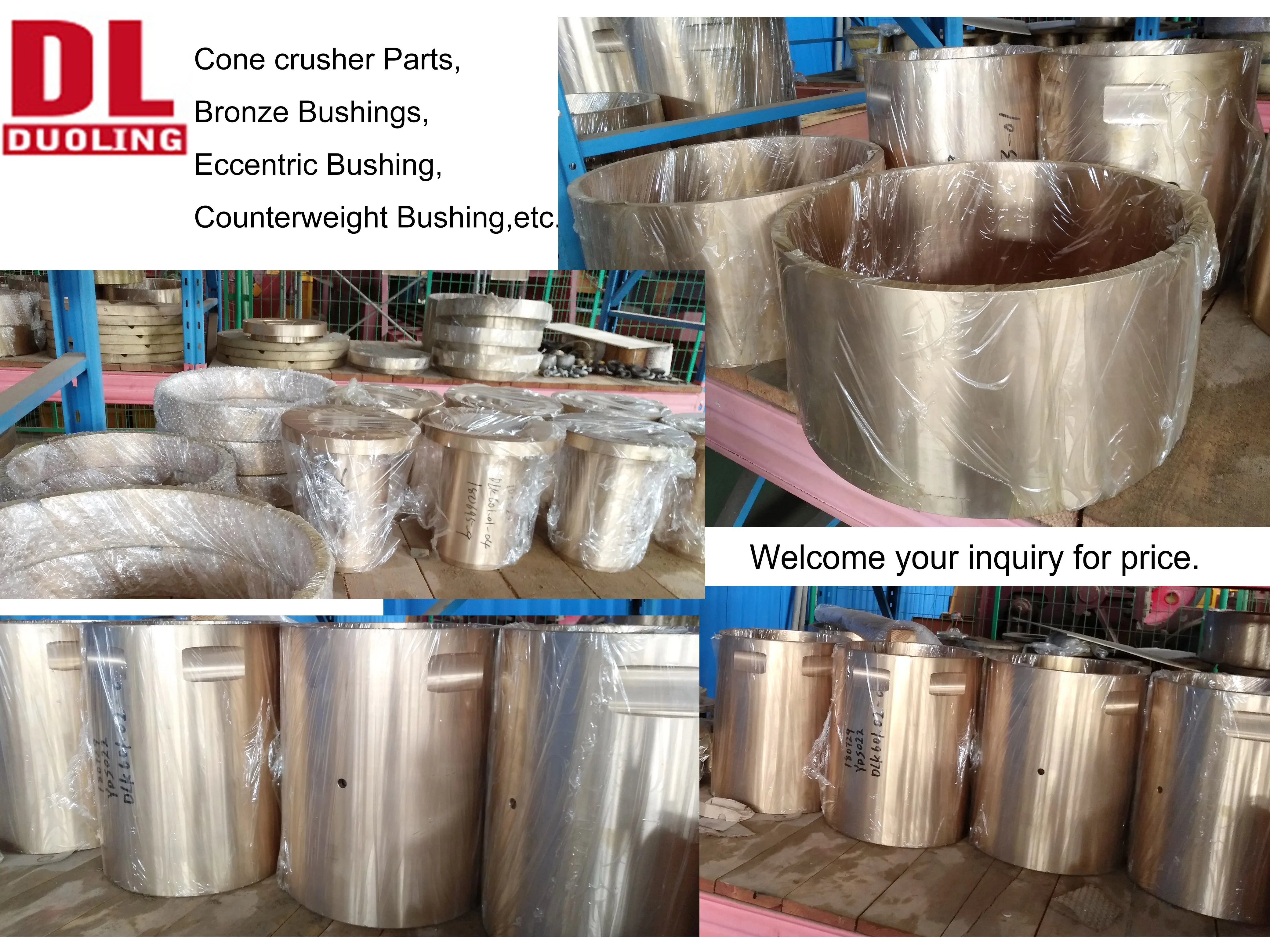 Cone Crusher Eccentric Bronze Bushings Eccentric Sleeve Spare Parts