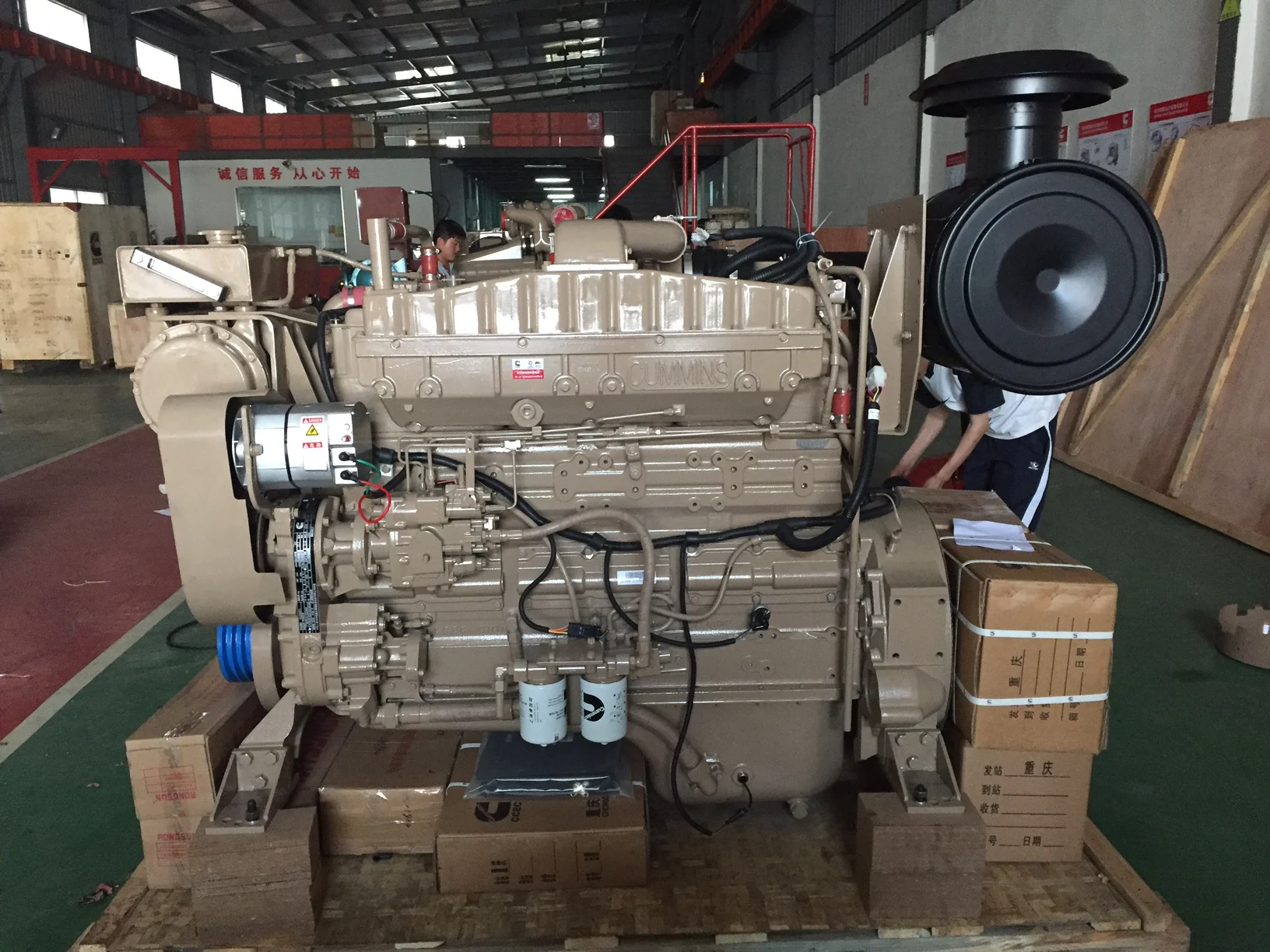 CUMMIN MARINE DIESEL ENGINE MAIN PROPULSION NTA855 WITH CCS CERTIFICATE 350HP 400HP