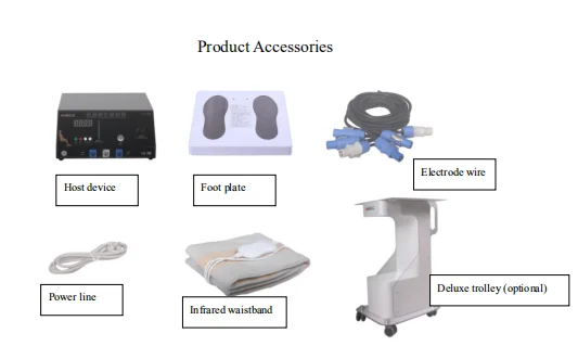 Infared heat belt Magnetic Resonance blood circulation stimulator health machine