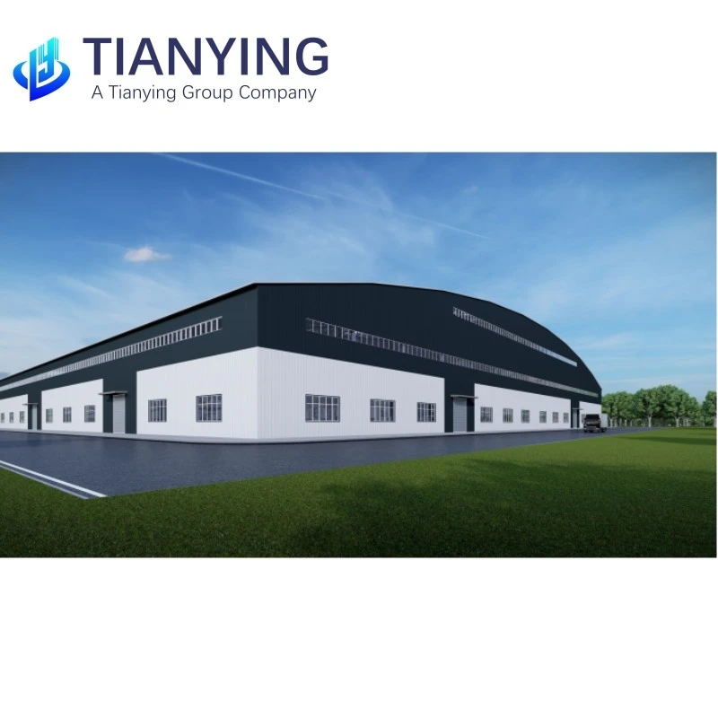 Industrial Good Quality Prefab Building Shed Warehouse Prefab Workshop Structure Steel Factory