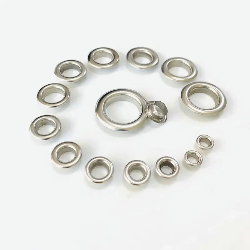 wholesale Free sampleTop Metal Eyelet stainless steel eyelet grommets for clothing