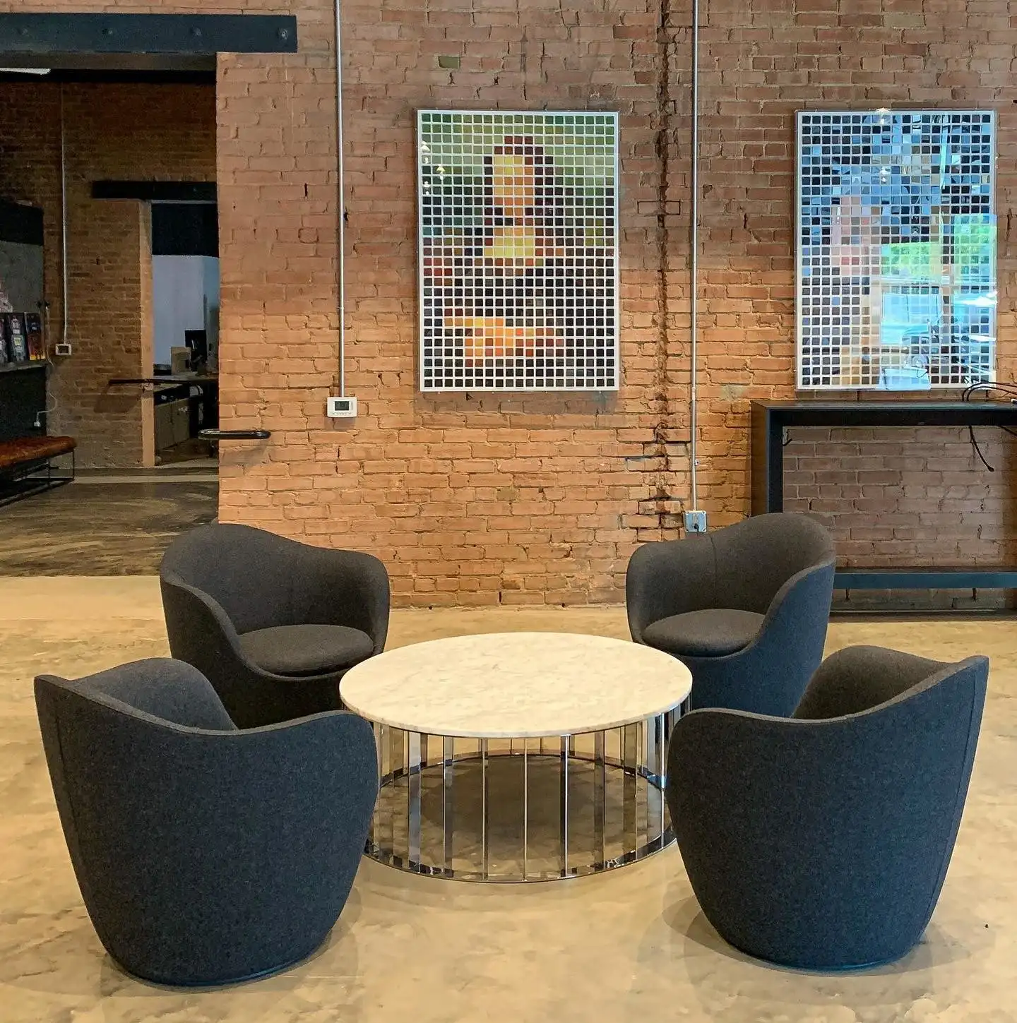 JZ  Home Decor Handmade 3D Abstract Mona Lisa Artwork Acrylic Mosaic Wall Art Figure Portrait Paintings