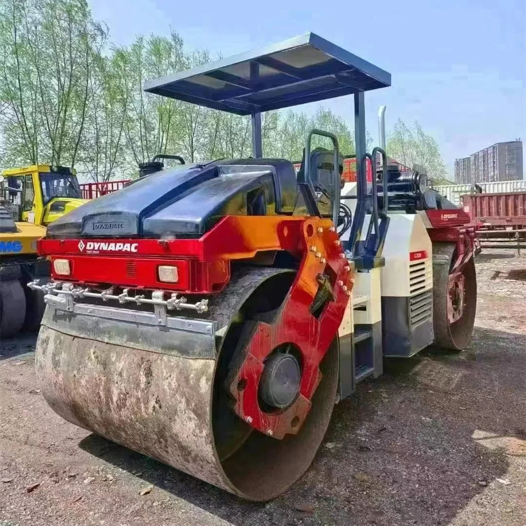 Используется Dynapac CC3200 10 тонн двойной барабан Вибрационный дорожный роликовый уплотнитель тандемный механизм для продажи