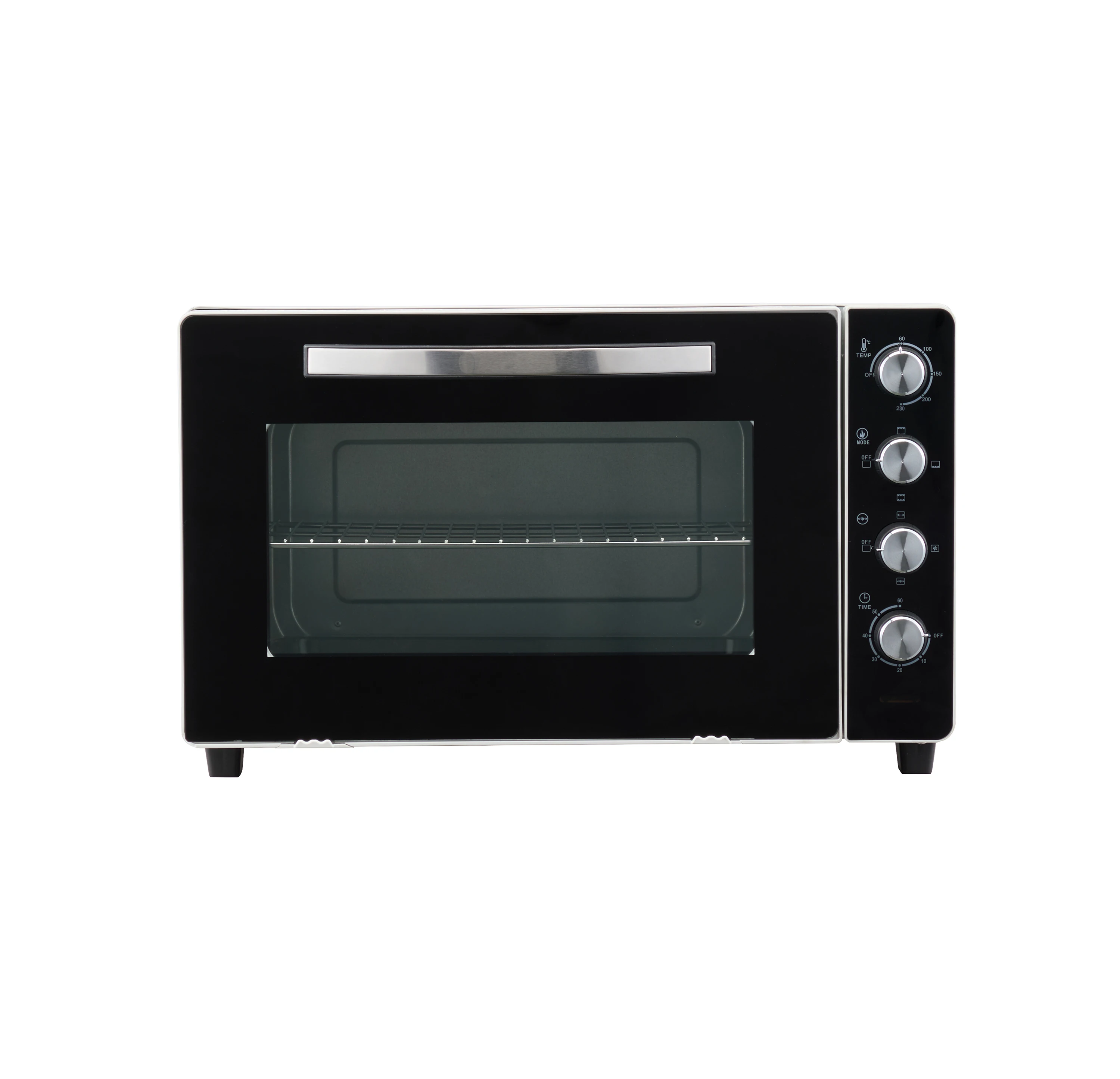 Posida 48L New CE Large Electric Conventional Oven with 4 Adjustable Knobs