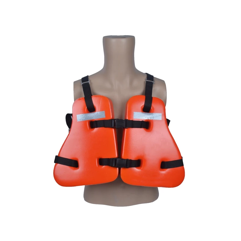 Three Pieces PVC Foam Life Saving Jackets For Oil Platform