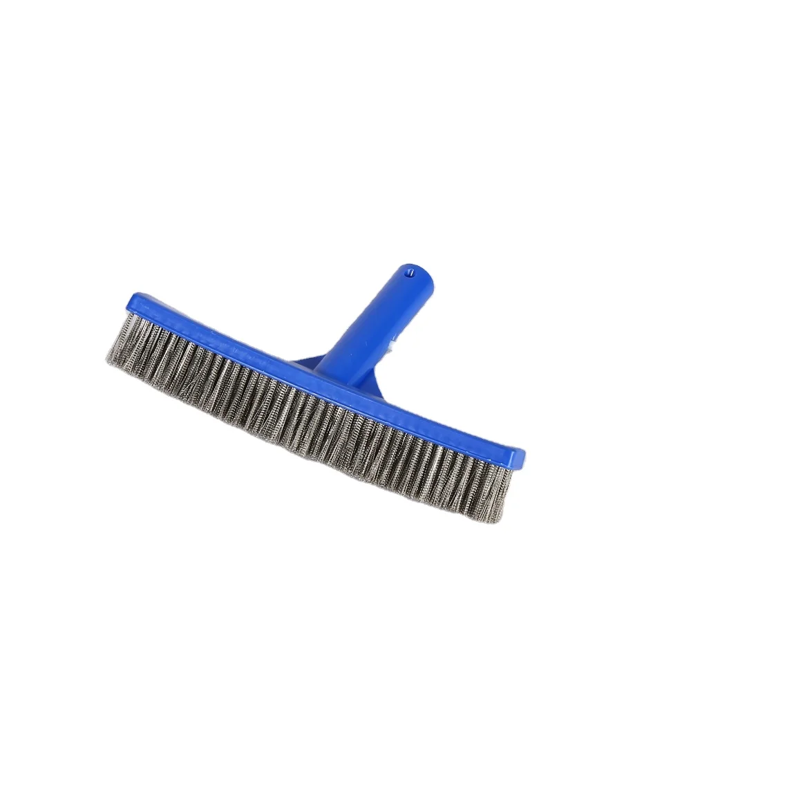 Stainless steel blue and white brush for swimming pool cleaning brush