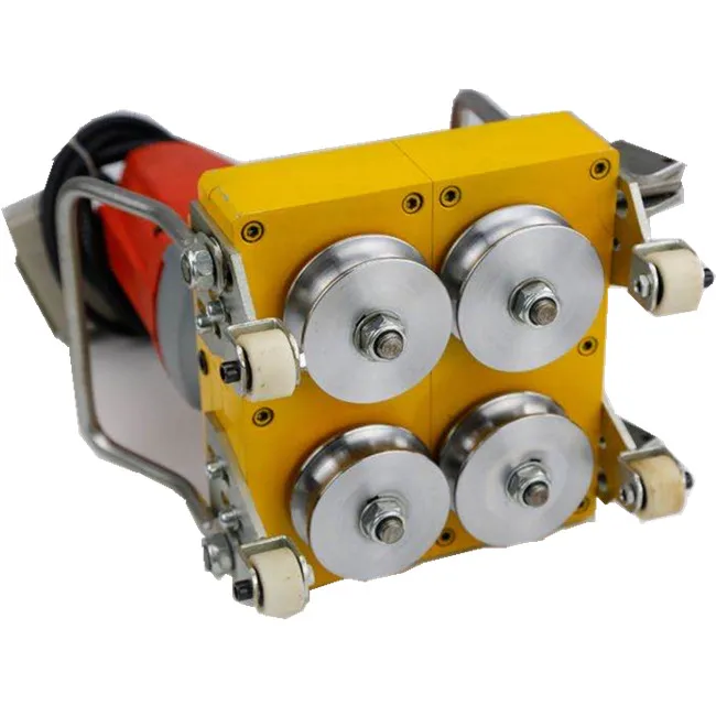 Metal standing seam roof panels machine with slitting and bending machine