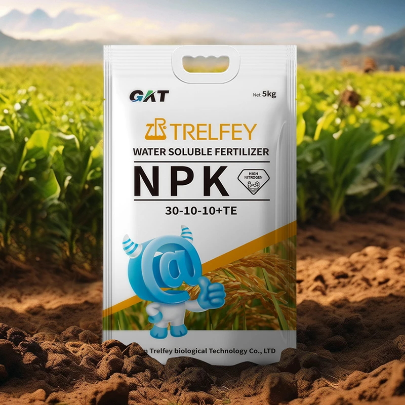 Water Soluble Nitrogen Phosphorus and Potassium Macroelement NPK Agriculture Water Soluble Fertilizer