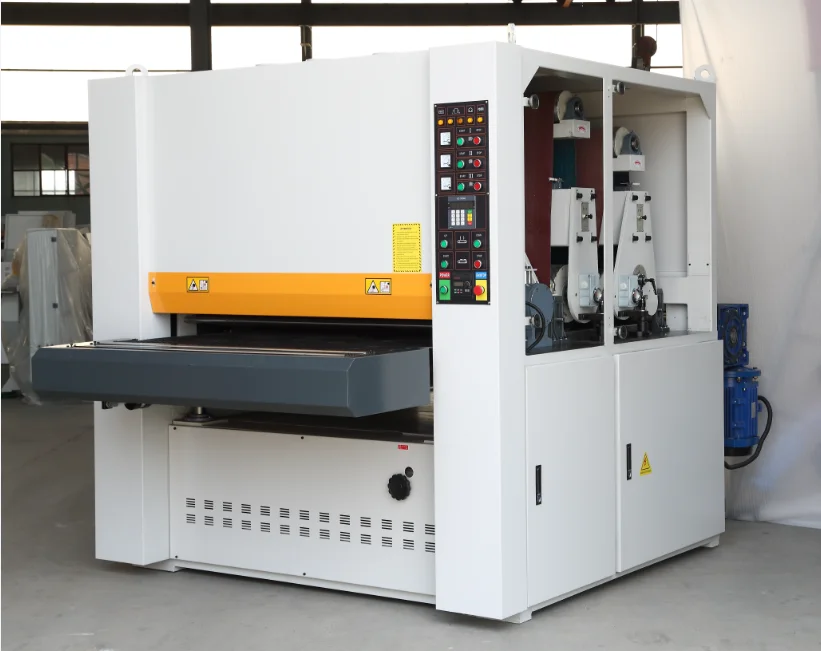 New Wide Belt Wood Sander Woodworking Machinery with Core Motor Component for Construction and Manufacturing Plant