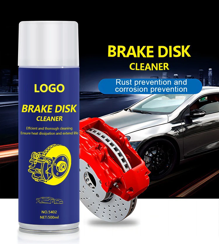 2024 New Formula  Non-Chlorinated Brake Cleaner Degreaser Efficient Spray Solution for Brake Disc and Grease Part Cleaning