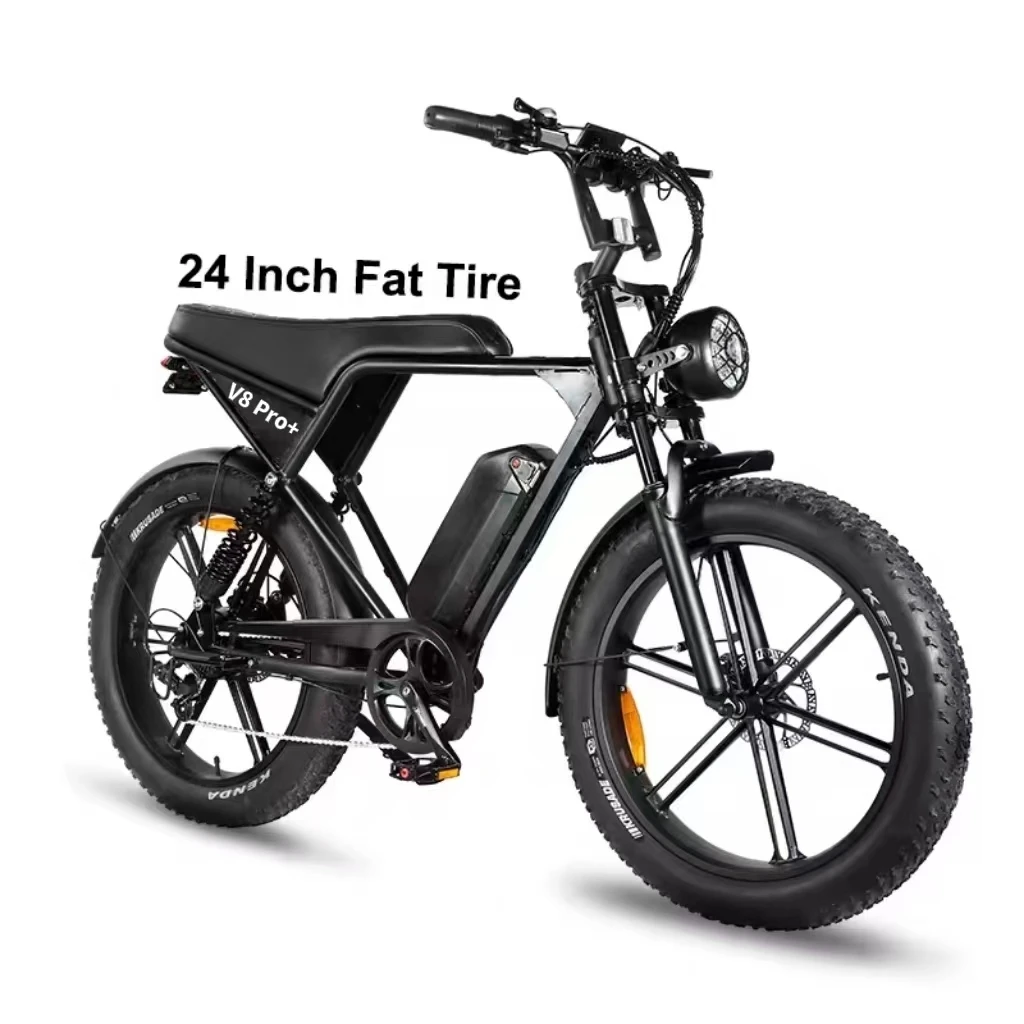 Electric 1000W Mountain Bike Hybrid V8 Plus EBike 48V Lithium Battery 750W Fatbike 250W Electric Bicycle Hub Motor Rear Wheel k7