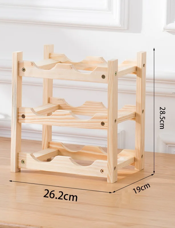Wooden Stackable Wine Racks Stackable Modular Wine Rack Wine Holder Display