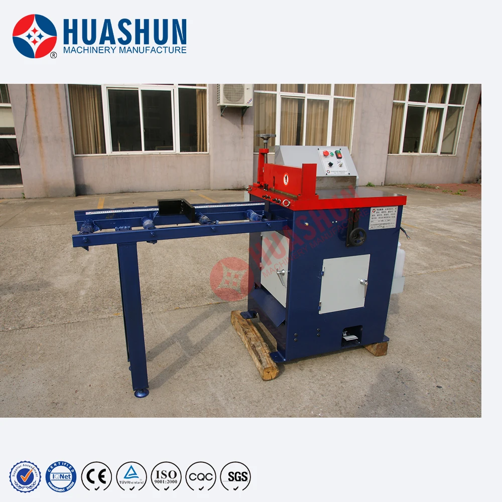 High Safety Level ES-455 Pneumatic Cooling Liquid Semi-automatic Aluminium Profile Cutting Machine