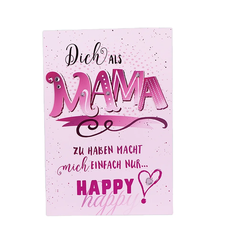 Custom Printing Programmable Voice Recording Greeting Card With Sound Chip