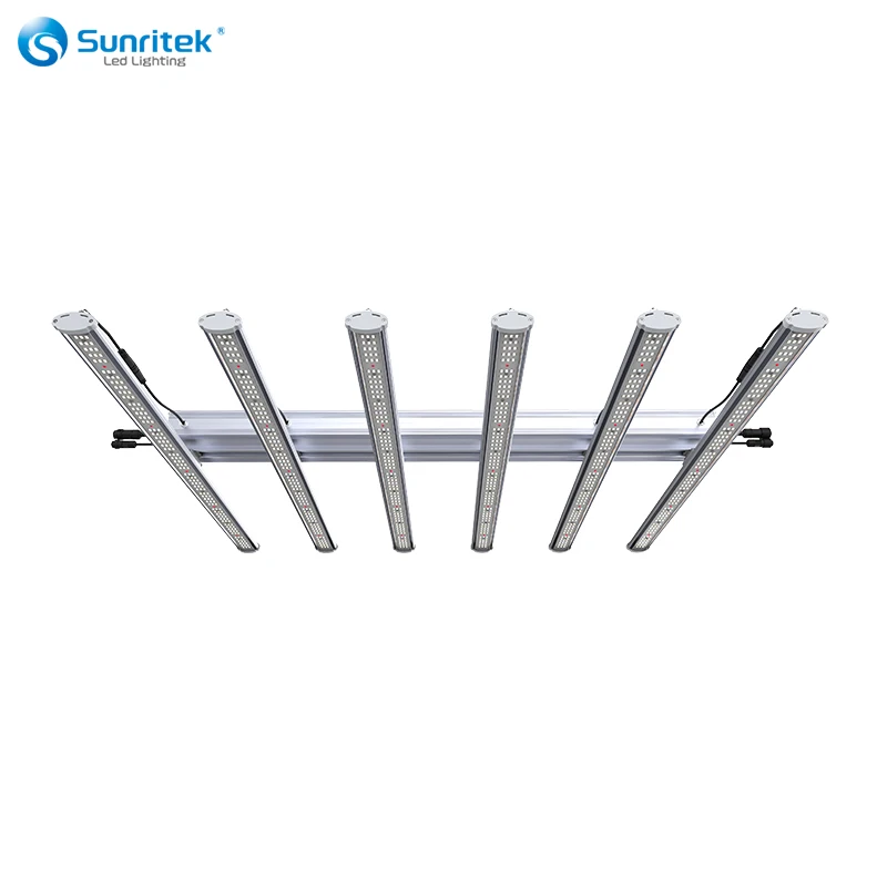 Factory wholesale Sunritek MX6 600w led grow light  uvb led with osram lm301b konb dimmer to replace hps grow light