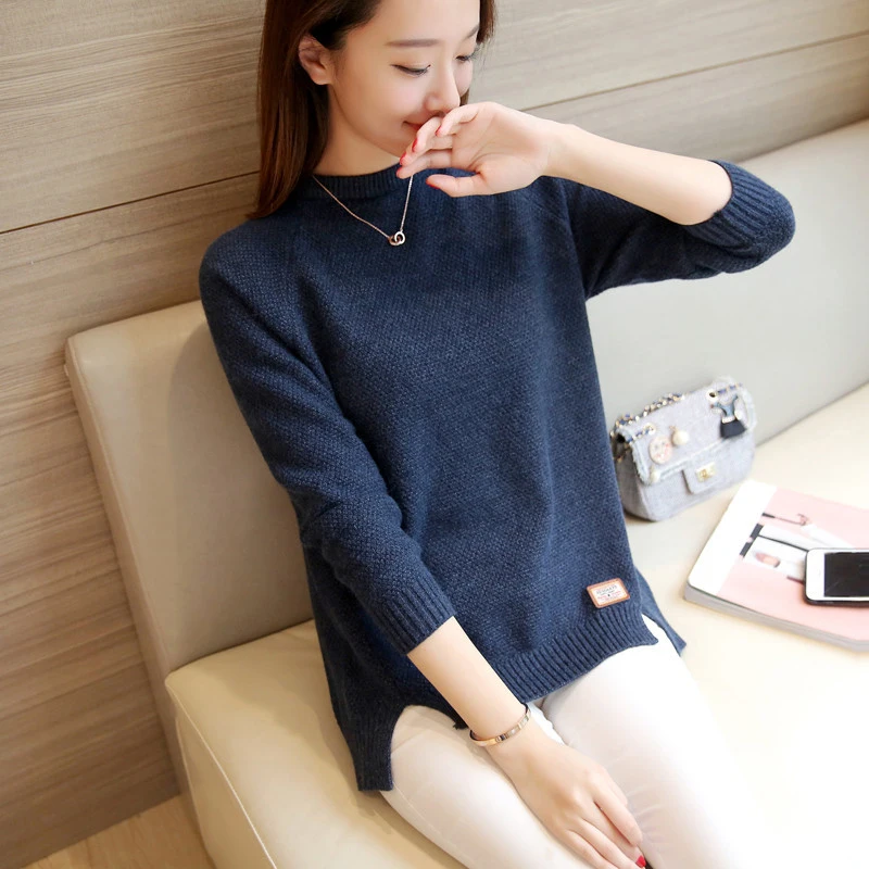Wholesale Custom Knitting Amazon Top Seller Girl Turtleneck Pullover Plus Size Women Sweater