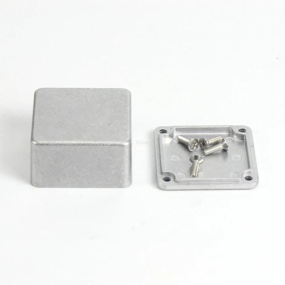 Daiertek 1590LB Hammond Stomp Die Cast Alloy Joyo Cab China Guitar Effect Pedal Aluminium Enclosure Box