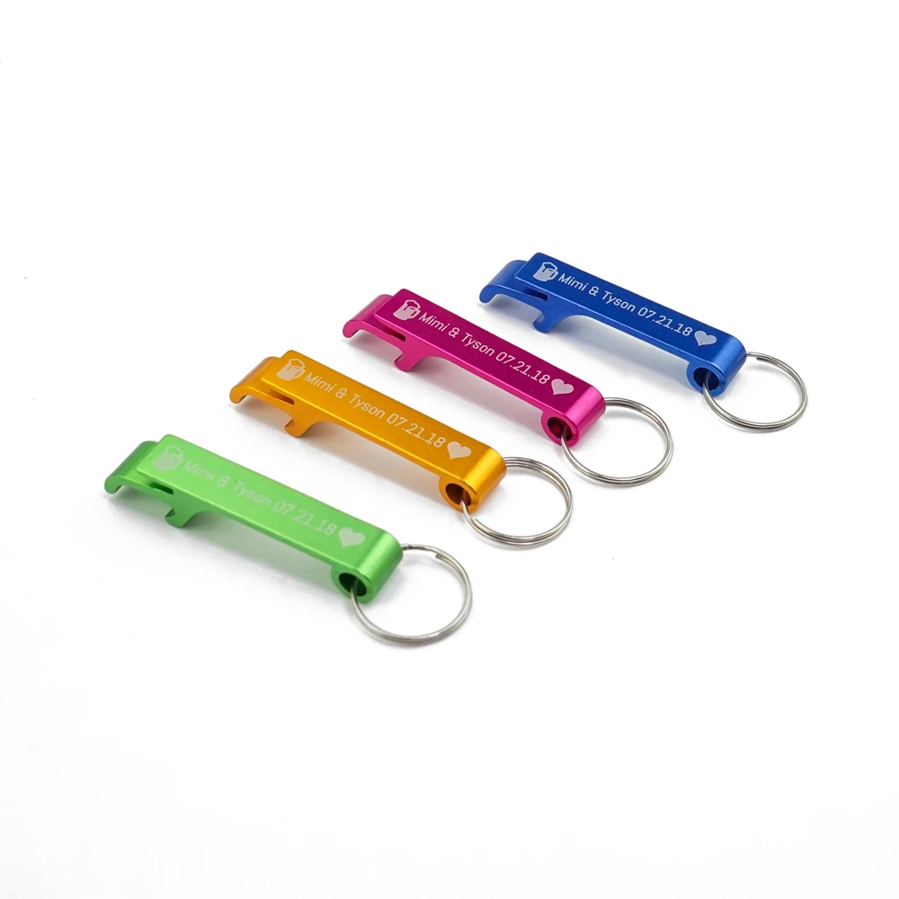 Bear Oxidation Bottle Opener Keychain,aluminium Bottle Opener Key Chain,customized Metal Keychain