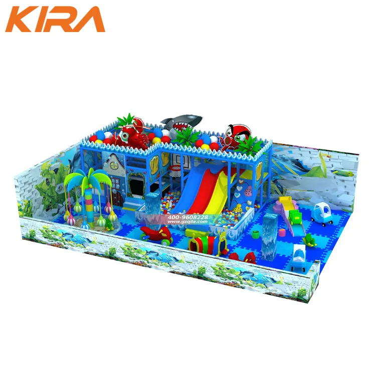 Kids Indoor Playground Design Projection Equipment Solution
