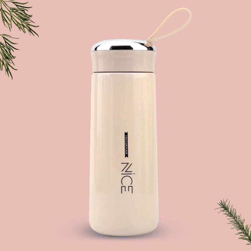 Новые Летние красивые чашки силиконовый Чай infuser двойная стеклянная силиконовая бутылка для воды