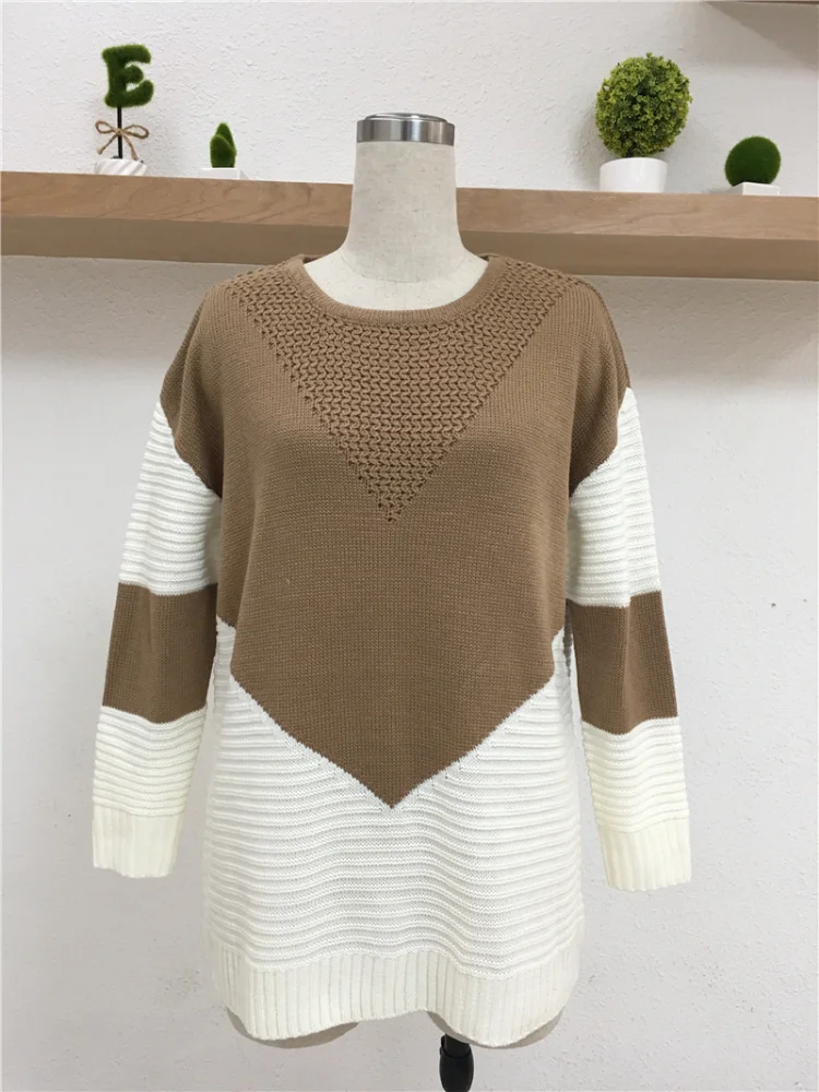 New Autumn and Winter Cashmere Sweater Women High-Collar Thickened Pullover Loose Sweater Large Size Knitted Wool Shirt