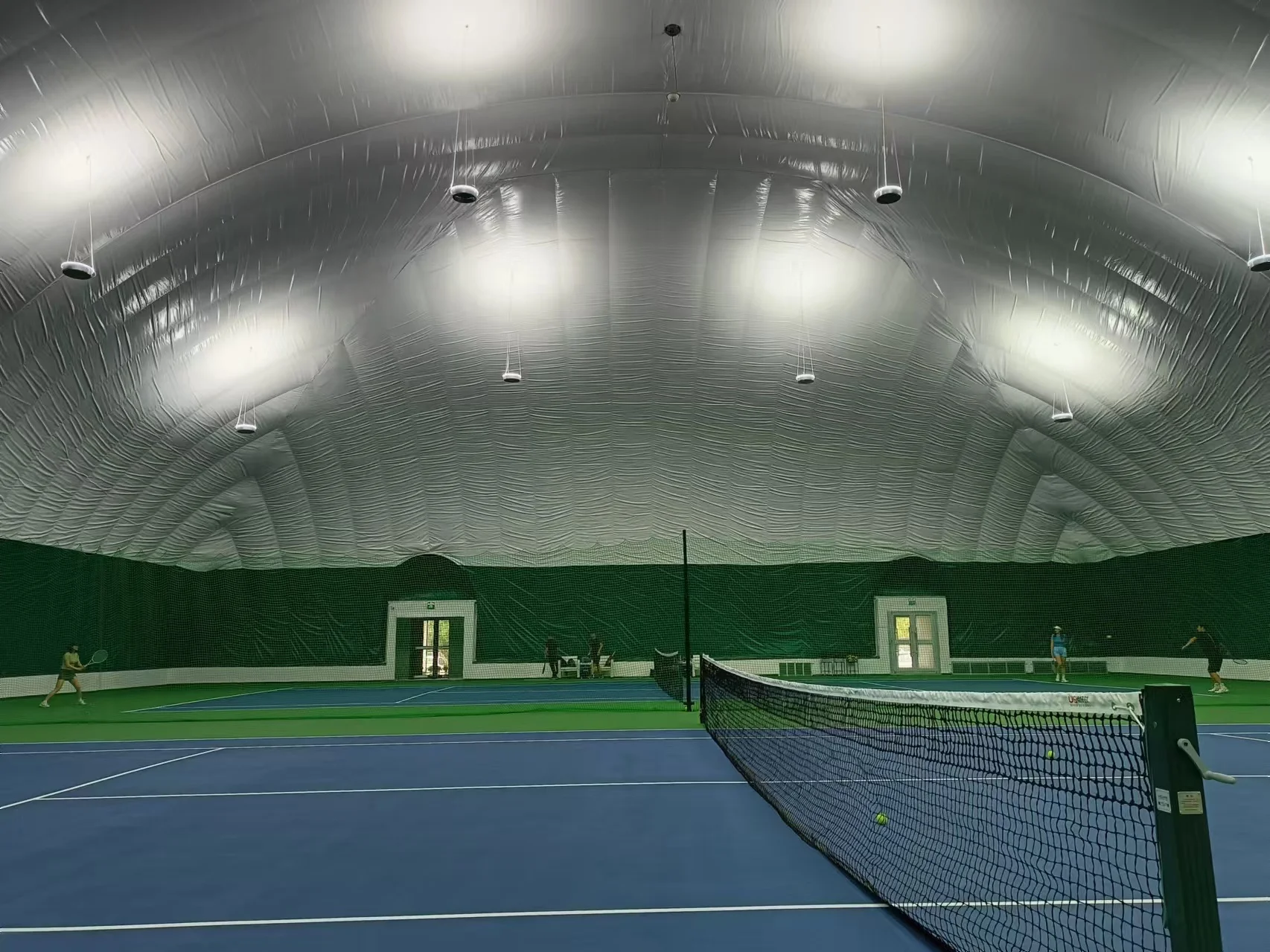 large durable inflatable hall tent for tennis game with perfect quality