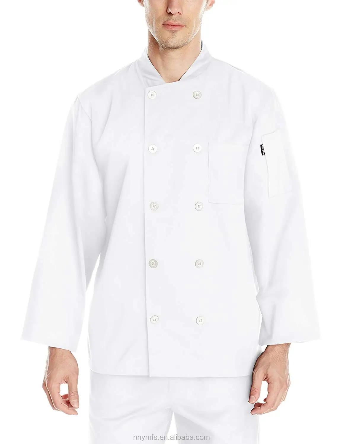 
High Quality Low Price in-stock Long Sleeve Chef Jacket Uniforms for Chef 