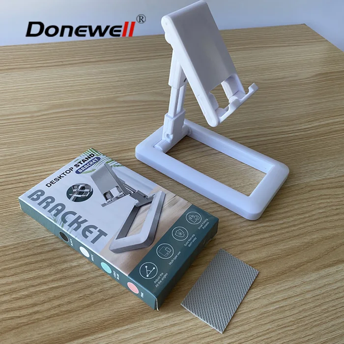 2021 hot sell folding portable thick mobile phone stand holders  adjustable angle and height cell phone stand