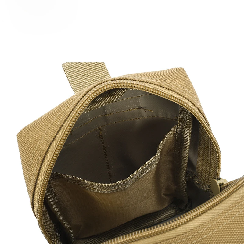 0101 Custom Wholesale Fashion New Waterproof Cube Small Camping Camouflage Tactical Molle Bag Pouch