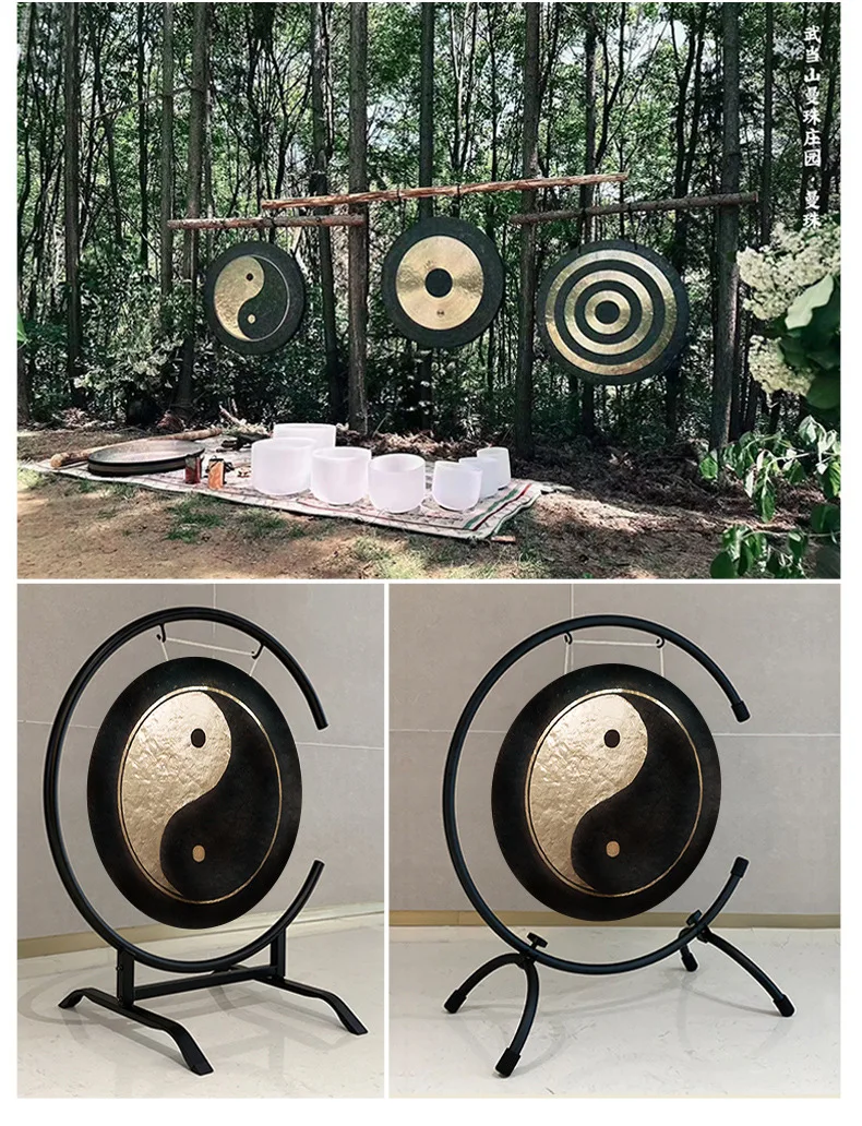 Raysen Professional Series Chau Gong 60 cm 24 inch High-quality Handmade Chinese Yin & Yang Series Gong  Gong