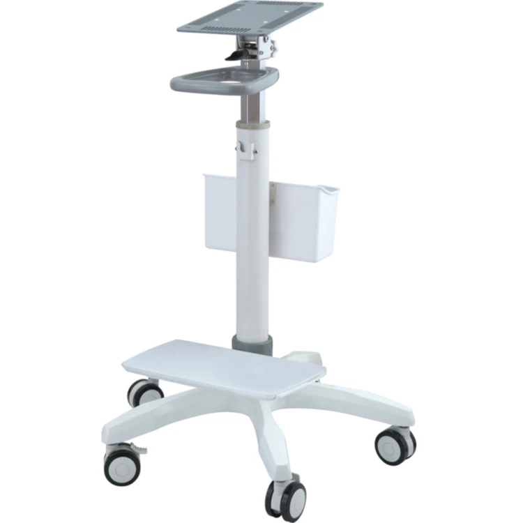 Chinese supplier wholesale pneumatic lifting system mobile rolling ventilator machine stand trolley cart