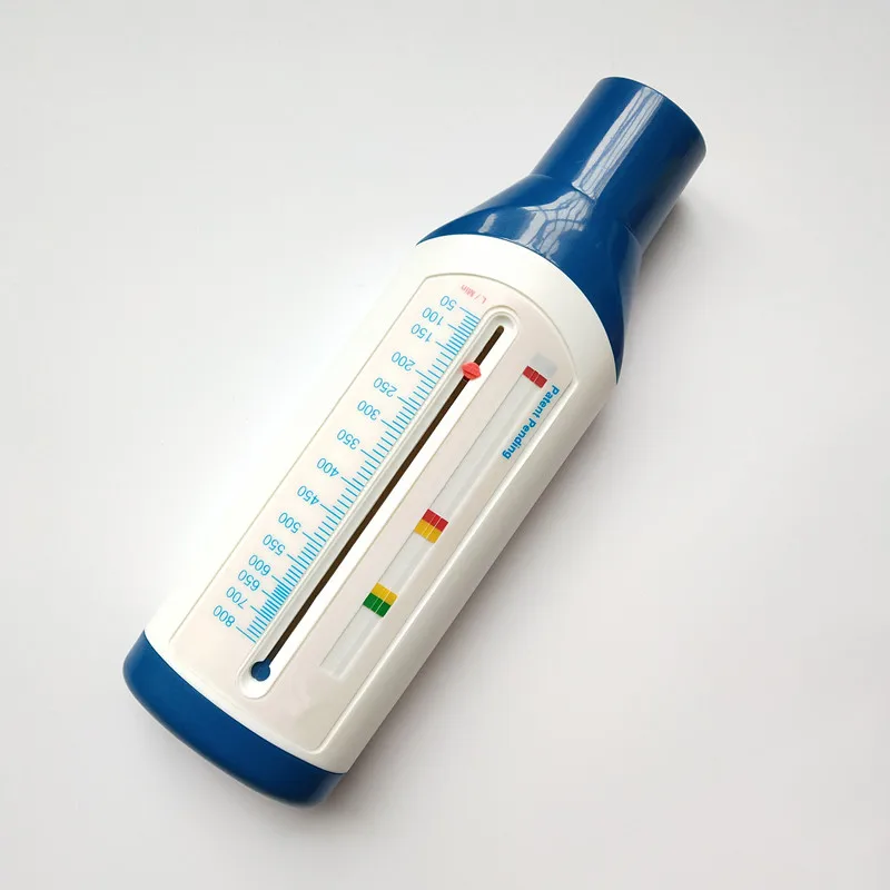 portable electronic spirometer medical peak flow meter for