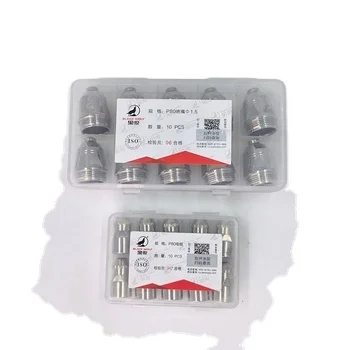 Black Wolf P80 Cutting Nozzle Electrode Plasma Cutting Cutter Torch Consumables 1.1 1.3 1.5 1.7mm Nozzle Tips