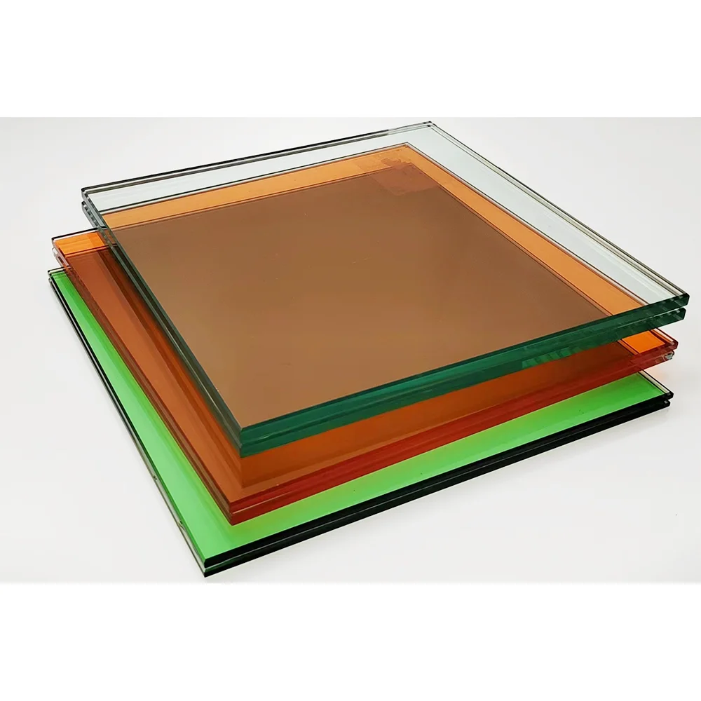 High Quality Custom Pvb Interlayer Film Safety Tempered Toughened Laminated Glass