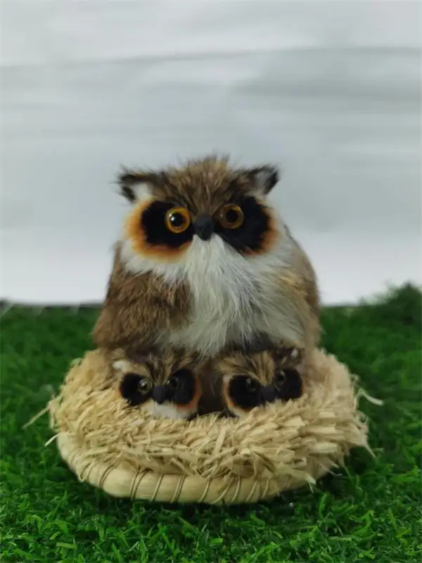 New Plush Owl Doll Cute Simulation Plush Owl Doll Simulation Plush Toy