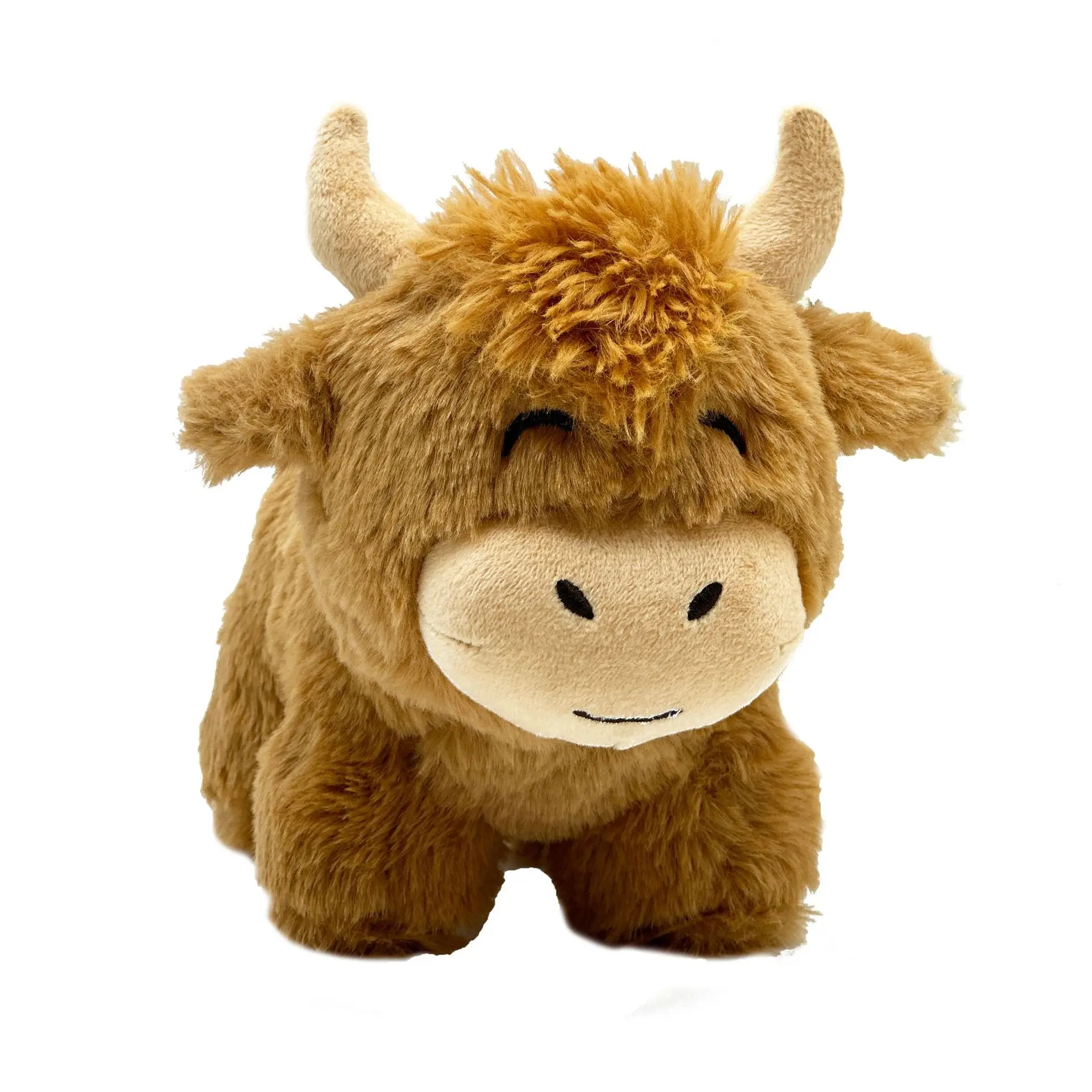 Scottish Highland Cow Plush Stuffed Animals Soft Farm Plushie Toy Highland Cow Plush Toy For Birthday Gifts