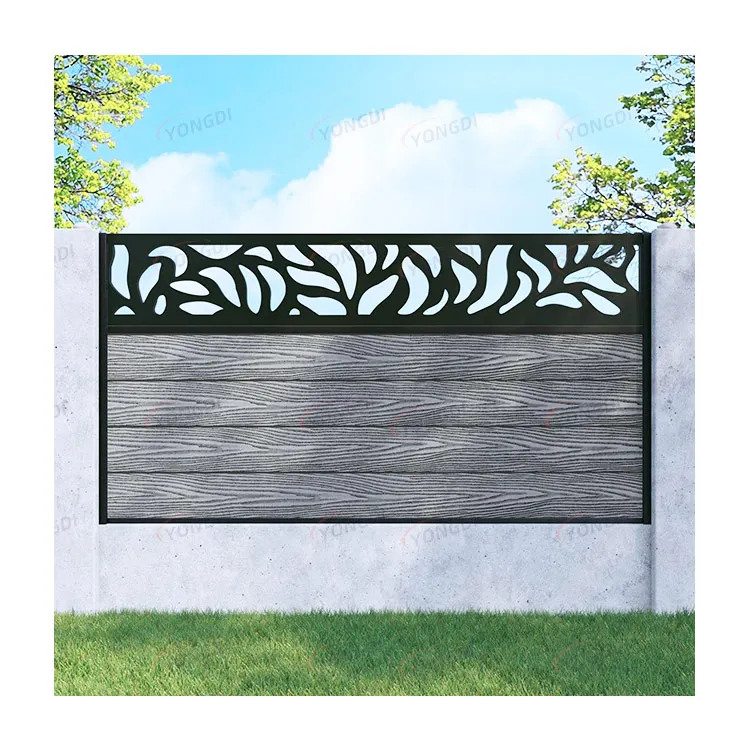 China supplier external powder coating decorative swimming pool divider waterproof garden screens
