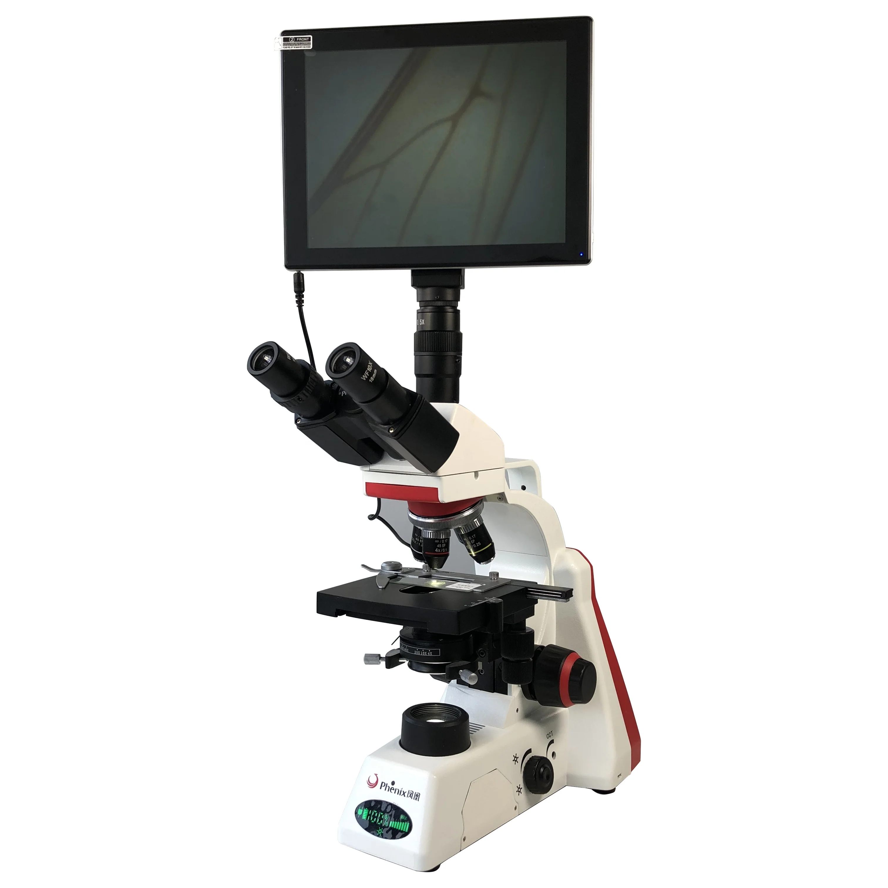 Phenix BMC100 series NEW laboratory biological trinocular microscope