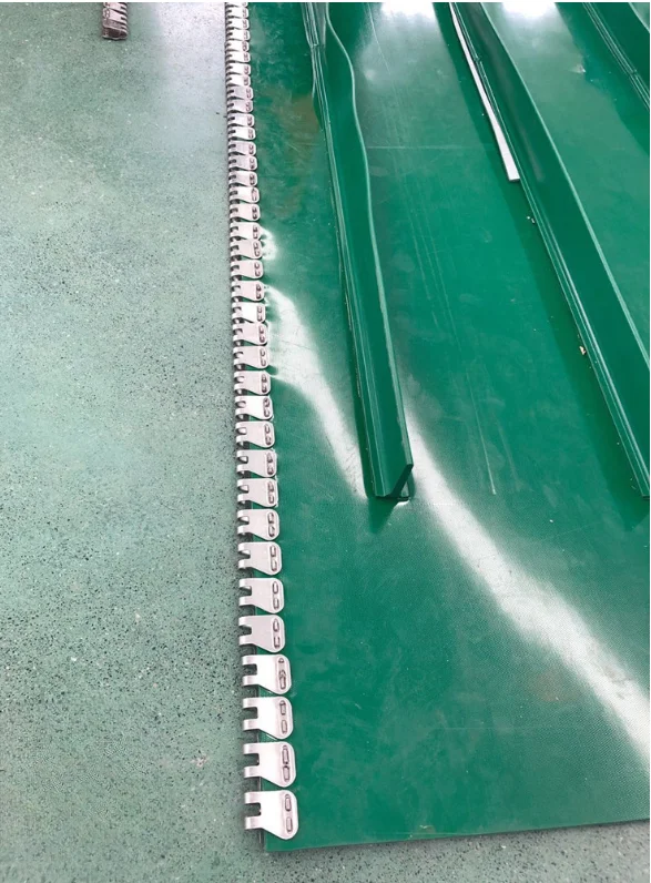 Hinged Plate Staples Pin Belt Fasteners PVC Conveyor Belt Fasteners in Steel and 304 Stainless Steel Carton Packing
